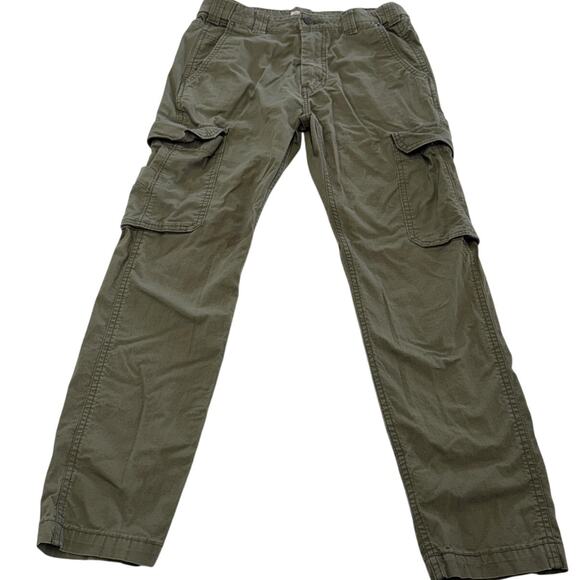 Levi's Cargo Pants Mens 29x28 Olive Green Stretch Pockets Casual PC9 79510-0009 - Picture 1 of 8